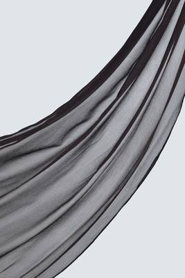 Dark Brown Georgette Hijab 1