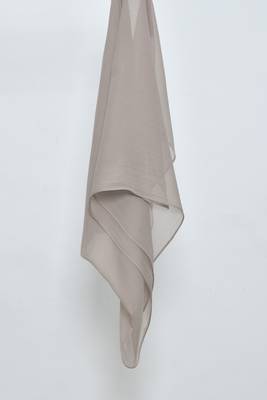 Light Brown Georgette Hijab 2