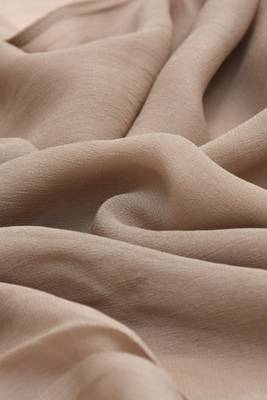 Light Brown Georgette Hijab 3