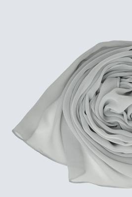 Light Grey Georgette Hijab 4