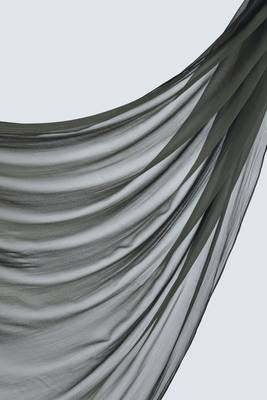 Olive Green Georgette Hijab 1