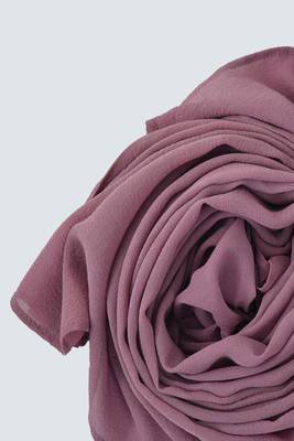 Pink Georgette Hijab 4