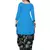 blue synthetic unstitched dress materials