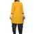 yellow unstitched synthetic dress material
