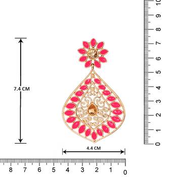 Pink diamond earrings 3