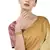 Gold Plated Multicolour Stone Studded Set of 4 Bangles