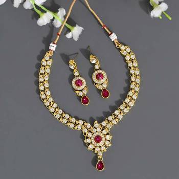 Pink necklace-sets 1