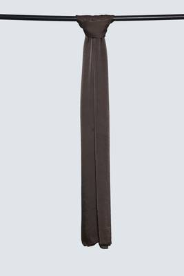 Brown Satin Hijab 2