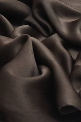 Brown Satin Hijab 3