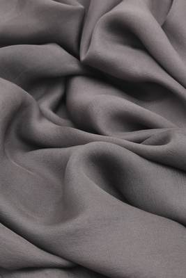 Grey Satin Hijab 3