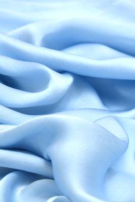 Light Blue Satin Hijab 3