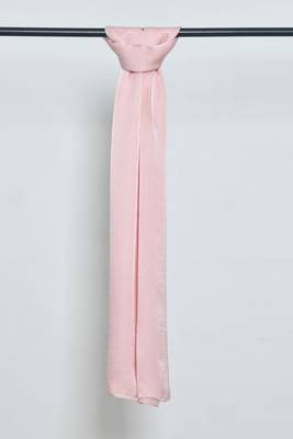 Light Pink Satin Hijab 2