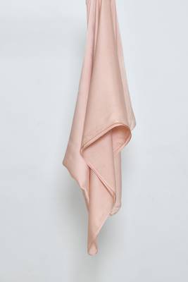 Peach Satin Hijab 1
