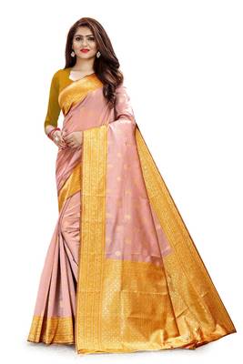 kota silk Multi Color weaving Saree 1