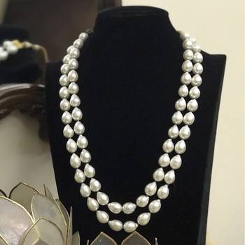 White necklaces 1