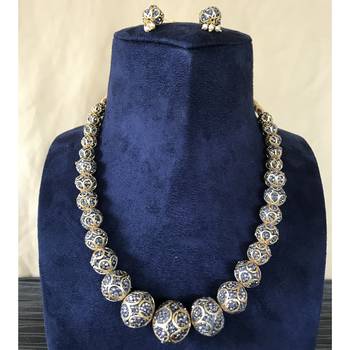 White necklaces 1