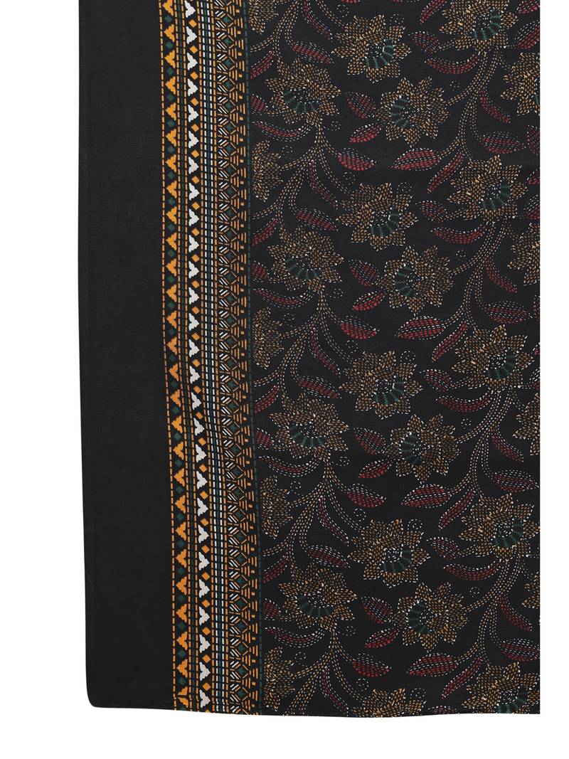 red cotton unstitched cotton salwar kameez