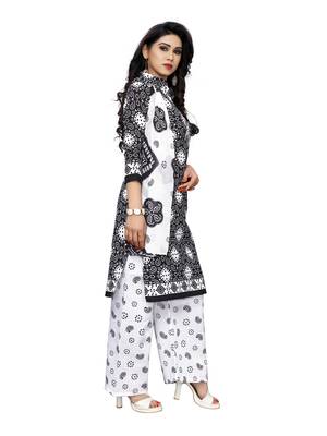 black cotton unstitched cotton salwar kameez 3
