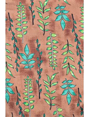 teal cotton unstitched cotton salwar kameez 8