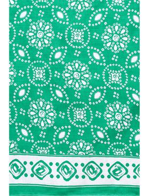 green cotton unstitched cotton salwar kameez 5