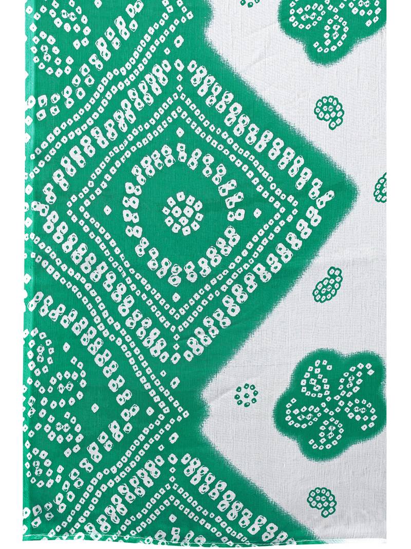 green cotton unstitched cotton salwar kameez