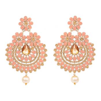 Pink diamond earrings 2