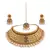Gold Plated Stone Studded Traditional  Choker Set