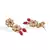 Red Stone Kundan Choker Necklace Set
