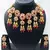 Red Stone Kundan Choker Necklace Set