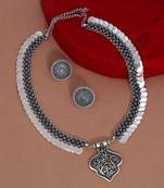 Silver necklace-sets