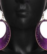Purple Earrings