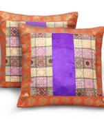 Traditional Decorative 2 Pc Big Cushion Covers Set 855