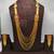 Gold Plated Multi Layer Necklace Set For Womens