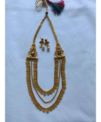 Gold Plated Alloy necklace sets 2