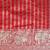 VASTRANAND Red & Silver-Toned Silk Blend Embellished Banarasi Saree