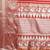 VASTRANAND Red & Silver-Toned Silk Blend Embellished Banarasi Saree