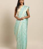 Pure Dola Silk Mango Design Hand Dyed Banarasi Pure Silk Saree