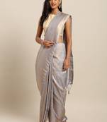 Pure Dola Silk Mango Design Hand Dyed Banarasi Pure Silk Saree