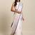 Purple Pashmina Border Pure Linen Onam Spc Kerala Saree