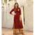 Maroon Pure Rayon Kurti Palazzo set