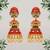 Red jhumkas