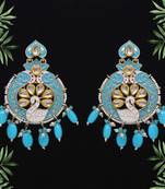 Turquoise danglers-drops