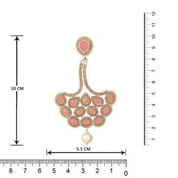 Pink diamond earrings 3