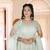 Sea-Green Machine & Hand Work Silk Ethnic With Blouse