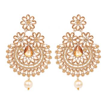 Brown diamond earrings 1