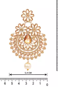Brown diamond earrings