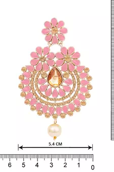Pink diamond earrings