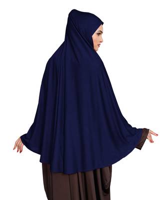 JSDC Casual Wear Stitched Ready To Wear Long Plain Namazi Chaderi Khimar Hijab For Women 4