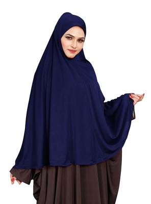 JSDC Casual Wear Stitched Ready To Wear Long Plain Namazi Chaderi Khimar Hijab For Women 5