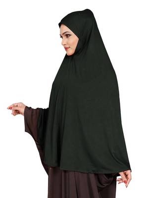 JSDC Outdoor Wear Stitched Ready To Wear Long Plain Chaderi Hijab For Women 4